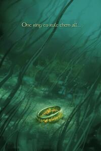 Plakat, Obraz Lord of the Rings - One ring to rule them all