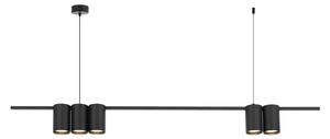 Loftowa czarna lampa wisząca - 3X K404 F6-T16