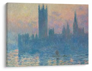 Obraz - Claude Monet, The Houses of Parliament, Sunset, reprodukcje (70x50 cm)
