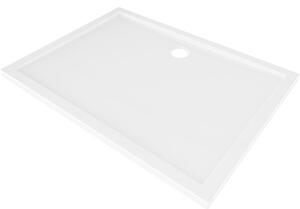 Mexen Flow brodzik prostokątny slim 95 x 70 cm, biały połysk - 46R107095