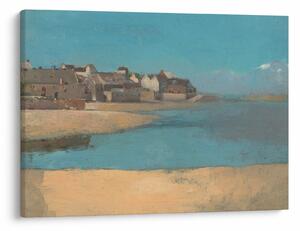 Obraz - Odilon Redon, Village by the Sea in Brittany, reprodukcje (70x50 cm)