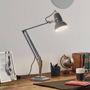 Anglepoise Original 1227 Brass lampa stołowa szara