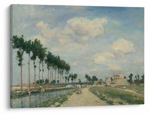 Obraz - Johan Barthold Jongkind, The Towpath, reprodukcje (70x50 cm)