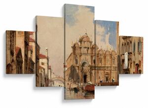 Obraz - Jules-Romain Joyant, The Scuola di San Marco, Venice, reprodukcje (125x70 cm)