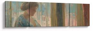 Obraz - Childe Hassam, The New York Window, reprodukcje (170x50 cm)