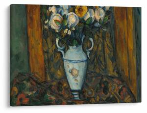 Obraz - Paul Cézanne, Vase of Flowers, reprodukcje (70x50 cm)