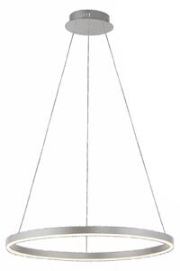 JUST LIGHT. GmbH Lampa wisząca LED Ritus, Ø 58,5 cm, aluminium