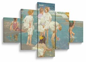 Obraz - Edward Henry Potthast, A Holiday, reprodukcje (125x70 cm)
