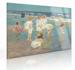 Obraz na szkle - Edward Henry Potthast, A Holiday, reprodukcje (70x50 cm)