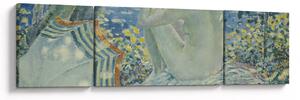 Obraz - Frederick Carl Frieseke, On the Bank, reprodukcje (170x50 cm)