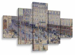 Obraz - Camille Pissarro, The Place du Havre, reprodukcje (125x70 cm)