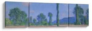 Obraz - Claude Monet, Poppy Field (Giverny), reprodukcje (170x50 cm)
