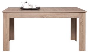 Stół Rozkładany Prostokątny Drewniany do Jadalni COREA 160-210 cm Dąb sonoma Nowoczesny