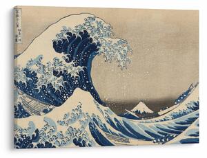 Obraz - Katsushika Hokusai, Under the Wave off Kanagawa, reprodukcje (70x50 cm)