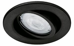 Philips Fresco punktowa lampa sufitowa GU10 4,6 W 2700 K, czarny