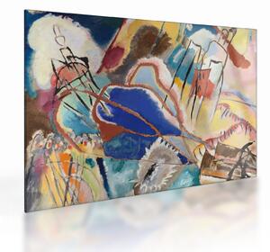 Obraz na szkle - Vasily Kandinsky, Improvisation No. 30 (Cannons), reprodukcje (70x50 cm)