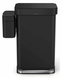 Simplehuman Kompostowalny pojemnik na odpady 4 l , czarny