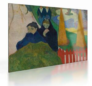 Obraz na szkle - Paul Gauguin, Arlésiennes (Mistral) , reprodukcje (70x50 cm)