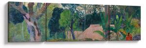 Obraz - Paul Gauguin, Te raau rahi (The Big Tree), reprodukcje (170x50 cm)