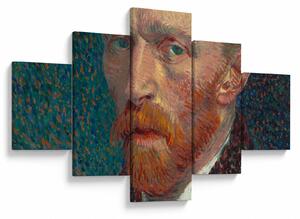 Obraz - Vincent van Gogh, Self-Portrait, reprodukcje (125x70 cm)