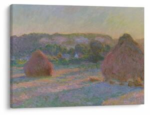 Obraz - Claude Monet, Stacks of Wheat (End of Summer) , reprodukcje (70x50 cm)