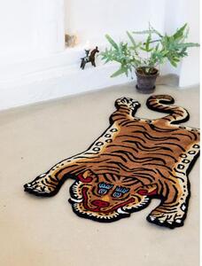 Ręcznie tuftowany dywan z wełny Tiger