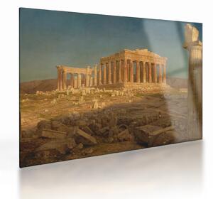 Obraz na szkle - Frederic Edwin Church, The Parthenon, reprodukcje (70x50 cm)
