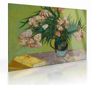 Obraz na szkle - Vincent van Gogh, Oleanders, reprodukcje (70x50 cm)