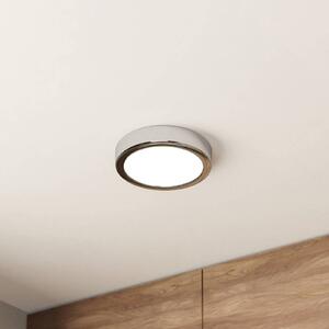 EGLO Lampa sufitowa LED Fueva 5 IP44 3000K chrom Ø16cm