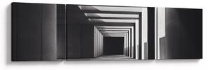 Obraz - Kwadratowy tunel (170x50 cm)