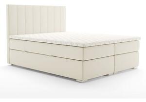 Wygodne łóżko Kontynentalne z materacem i pojemnikiem na pościel GRANDE 180x200