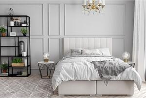 Wygodne łóżko Kontynentalne z materacem i pojemnikiem na pościel GRANDE 90 x 200