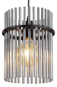 Globo Lampa wisząca Gorley, długość 110 cm, dymny szary, 4-punktowa, szkło