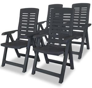 Stół ogrodowy z krzesłami Elexio 2X - szary