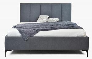 Łóżko tapicerowane 180 cm na nóżkach z miejscem do przechowywania