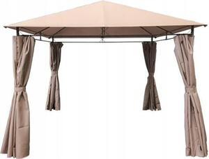 Pawilon ogrodowy altana JUKON 300x300xH270cm beżowy