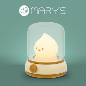 Lampka nocna dla dzieci bezprzewodowa żółta płomyczek LED 3W Mary's