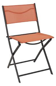 Krzesło Elba składane outdoor terrakota