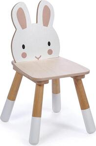 Tender Leaf Toys Forest Rabbit Chair, Krzesło, Różowy, Biały, Drewno, Sklejka, 3 lat(a), 32 cm, 30 cm