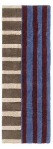 Kolorowy dywan-chodnik bawełniany Indigo Blue 80 x 230 cm, Color On Lorena Canals