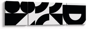 Obraz - Abstrakcja geometryczna N⁰2 (170x50 cm)