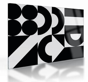 Obraz na szkle - Abstrakcja geometryczna N⁰2 (70x50 cm)