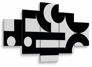 Obraz - Abstrakcja geometryczna N⁰3 (125x70 cm)