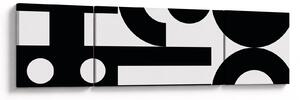 Obraz - Abstrakcja geometryczna N⁰3 (170x50 cm)