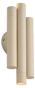 Lampa ścienna retro beżowa 3-punktowa - Pipes