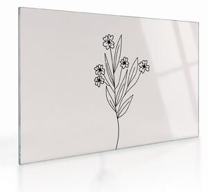 Obraz na szkle - Meadow Flower N⁰1 (70x50 cm)