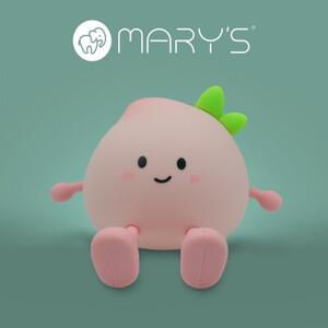 Lampka nocna dla dzieci bezprzewodowa różowa brzoskwinia LED 2.5W Mary's