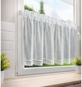 Firana gotowa EUROFIRANY Lisa 150 x 60 cm BiaÅy