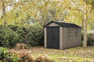 Domek ogrodowy Keter Apex 7,5x11 z podłogą 230 x 350 cm Ashwood