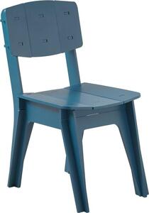 SoBuy Krzeso do jadalni Nowoczesny design Niebieski Nowoczesny HFST01-B